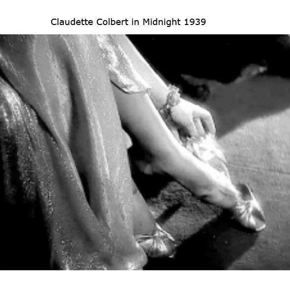 1930s Gold Knotted Evening Sandals UK 4