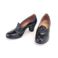 1940s Unworn Black CC41 Pumps by Clematis UK 2.5