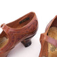 1920s Deadstock Tan Mary Janes by CR UK 5