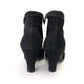 Unusual 1940s D'Orsay Pumps with Cuffed Ankle UK 4