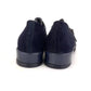 Deadstock 1940s Navy Blue Wedges UK 3.5