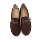 Deadstock 1940s CC41 Brown Suede Wedges UK 3