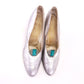 1920s Silver Pumps by Debenham & Freebody UK 7.5