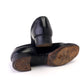 1940s CC41 Black Dolcis De Liso Flat Pumps UK 4.5