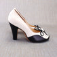 Stunning Unworn Delman 1950s Spectator Pumps UK 1.5
