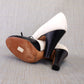Stunning Unworn Delman 1950s Spectator Pumps UK 1.5