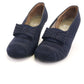1940s Navy Suede Pumps by Delta UK 4