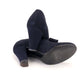 1940s Navy Suede Pumps by Delta UK 4