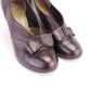 1940s Brown Perforated Pumps by De Nero UK 2.5