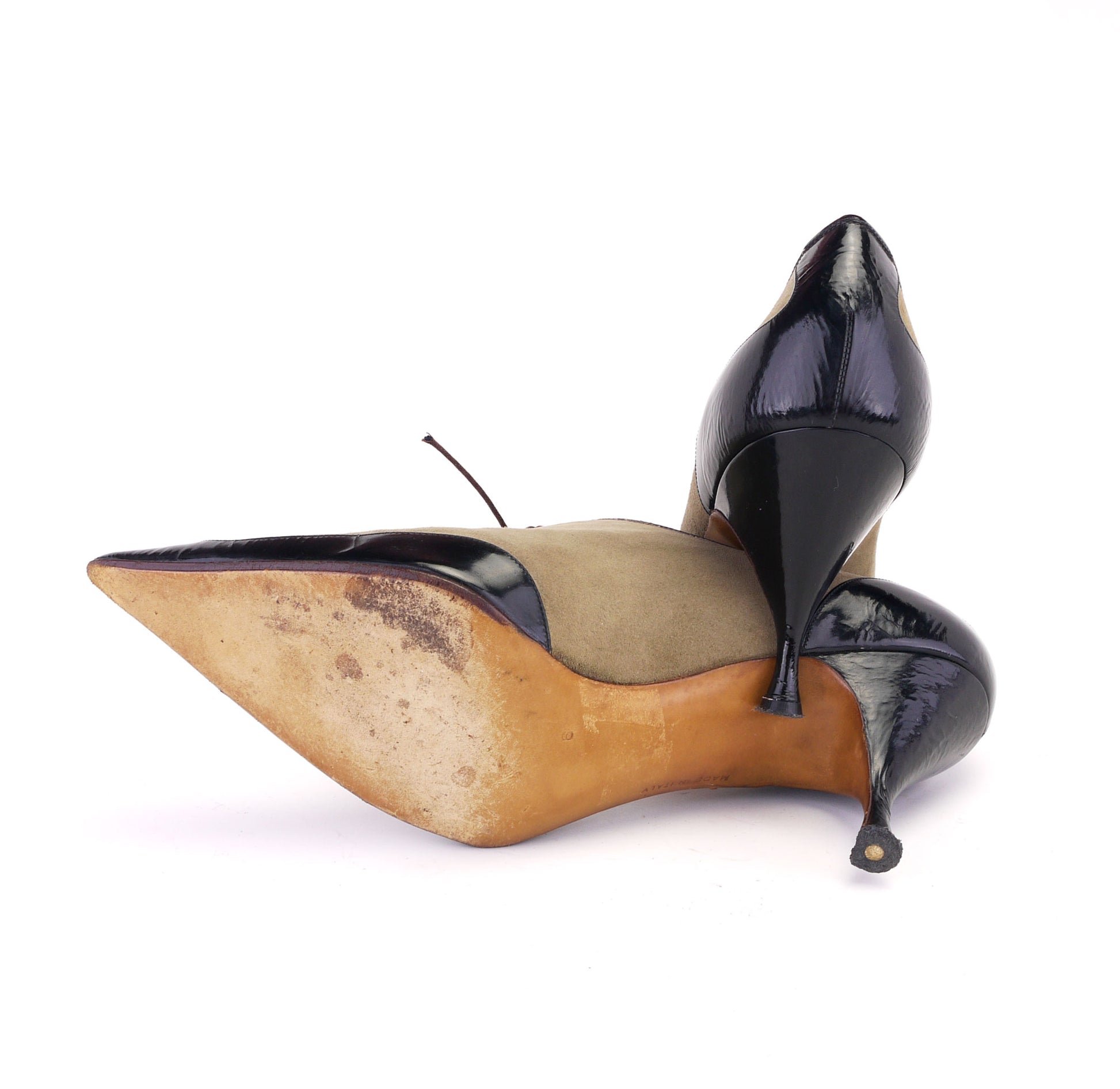 Derbers 1960s Two Tone Fetish Winklepickers UK – Fashion At