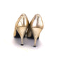 1960s Derber Gold on Gold Stiletto Heels UK 5.5