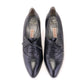 1980s Italian Made Black Laced Heels by Desiree UK 5