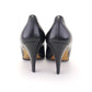 1980s Italian Made Black Laced Heels by Desiree UK 5