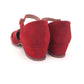 1940s Dark Red CC41 Bar Shoes by Devonshire UK 6