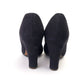 1940s CC41 Peeptoe Pumps Midnight Blue UK 5