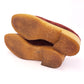 1970s Dolcis Wine Suede Crepe Sole Derbies UK 5
