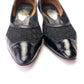1960s Elliott Black Patent & Lace Pumps UK 5