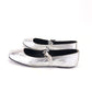 1960s Silver Ballet Flats by Elliott UK 4