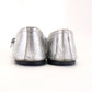 1960s Silver Ballet Flats by Elliott UK 4