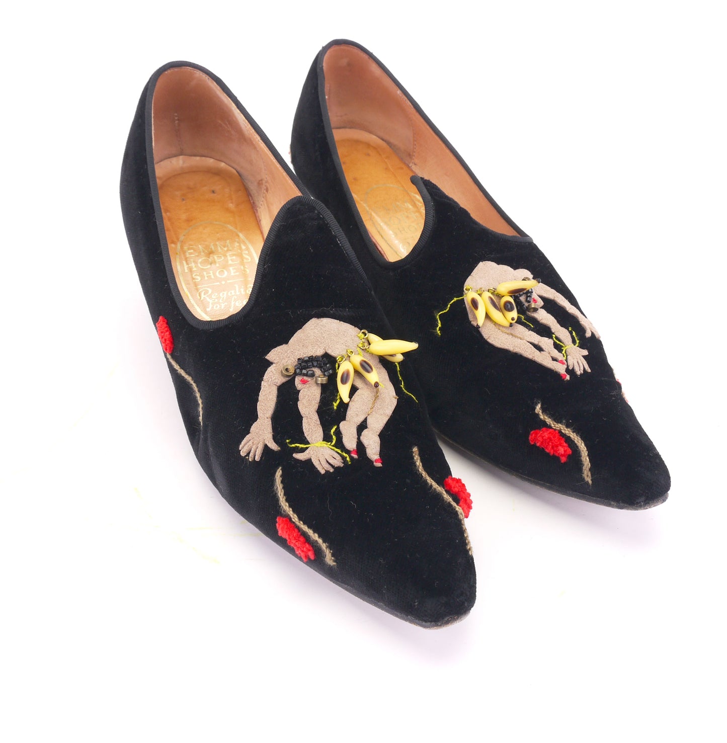Famous Emma Hope Josephine Baker Bananas Pumps UK 6