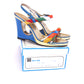 1970s Enzo of Roma Cutout Wedge Sandals UK 7