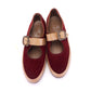 1940s Red & Caramel CC41 Flats by Equity UK 4