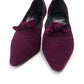 1960s Plum / Wine Stiletto Pumps UK 4.5