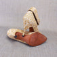 David Evins Deadstock Gold Lurex Ankle Boots UK 3