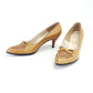 1960s Unworn Evins Tan Stiletto Pumps UK 6