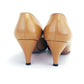 1960s Unworn Evins Tan Stiletto Pumps UK 6