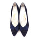 1950s Ferragamo Damina Navy Stilettos UK 5