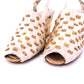 1940s Ferragamo Off White & Gold Wedges for Saks UK 3