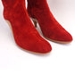 Ferragamo Limited Edition 1960 Red Suede Boots UK 6