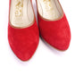 Ferragamo Limited Edition 1958 Red Suede Pumps UK 5.5