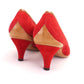 Ferragamo Limited Edition 1958 Red Suede Pumps UK 5.5