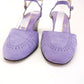 1970s Ferragamo Lilac & Purple Wedges UK 4.5