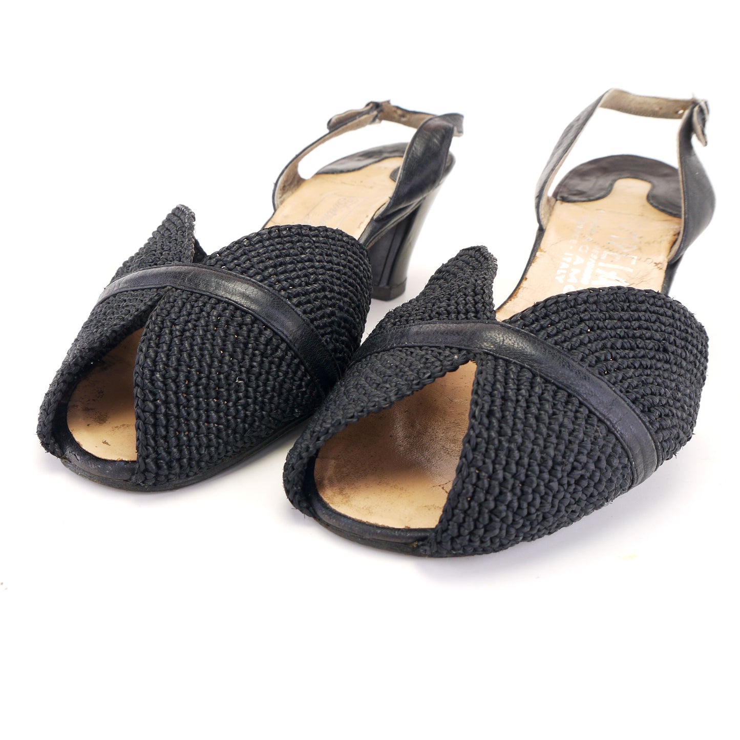 Salvatore Ferragamo Pompeian Sandals 1950 UK 4.5