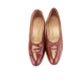 1920s Bespoke Cognac Pumps by Flack & Smith UK 7.5