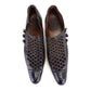 Antique Black Beaded French Day Shoes c1910 UK 7