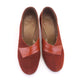 1950s Tan Suede High Cut Pumps UK 4