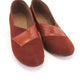 1950s Tan Suede High Cut Pumps UK 4