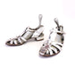 1930s Sliver Dancing Sandals by Gainsborough UK 5.5