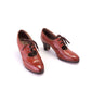 1940s/50s Tan Ghillies by Rice O'Neil UK 5