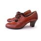 1940s/50s Tan Ghillies by Rice O'Neil UK 5