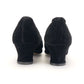 1920s Black Velvet Pumps by Ed Gerrett UK 5