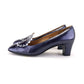 1960s Navy Gina Pumps with Sunburst UK 5.5