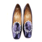1960s Navy Gina Pumps with Sunburst UK 5.5