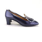 1960s Navy Gina Pumps with Sunburst UK 5.5