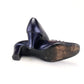 1960s Navy Gina Pumps with Sunburst UK 5.5