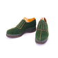 1940s Green Suede Casual Shoes by Harrods for Duchess of G Size 6